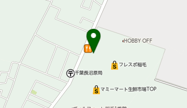 魚べいフレスポ稲毛店の地図画像