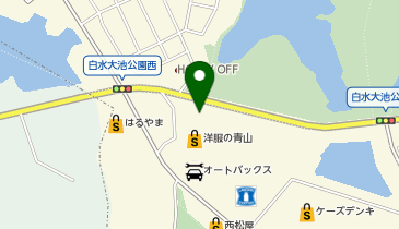 魚べい春日店の地図画像