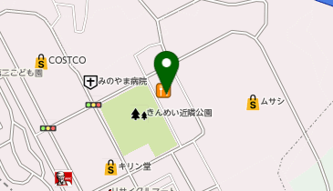 魚べい京都八幡店の地図画像