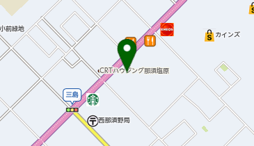 魚べい西那須野南郷屋店の地図画像