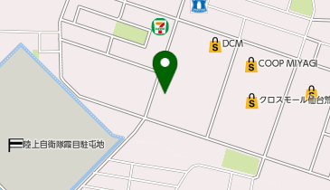 魚べいクロスモール仙台荒井店の地図画像