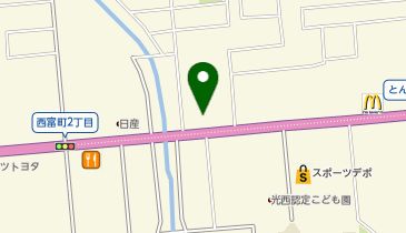 魚べい北見店の地図画像