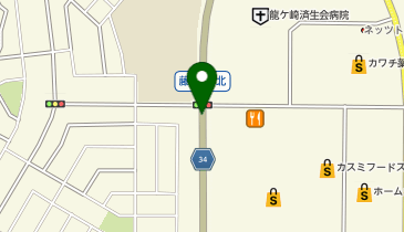 魚べい龍ケ崎店の地図画像
