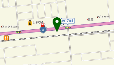 魚べい帯広柏林台店の地図画像