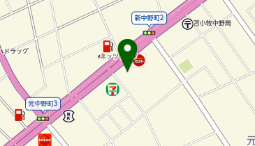 魚べい苫小牧店の地図画像