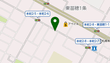 魚べい苗穂店の地図画像