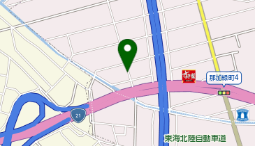 魚べい各務原店の地図画像
