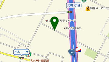 魚べい小牧店の地図画像