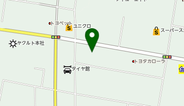 魚べい福島黒岩店の地図画像