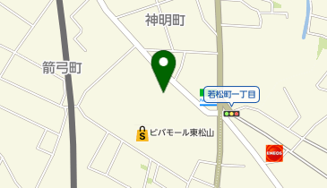 魚べいビバモール東松山店の地図画像