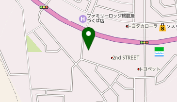 魚べいつくばみどりの店の地図画像