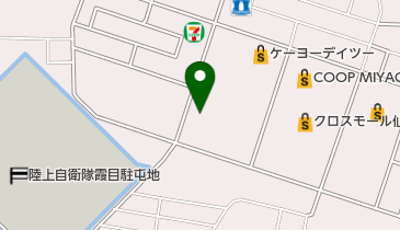 魚べい クロスモール仙台荒井店の地図画像