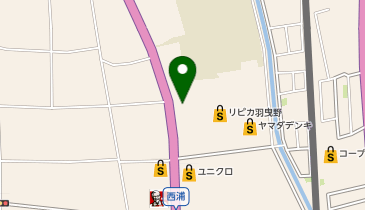 魚べい羽曳野店の地図画像