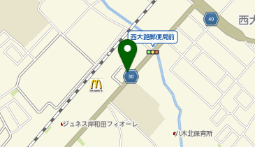 魚べい岸和田店の地図画像