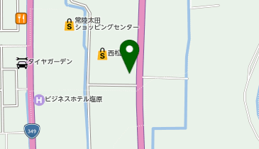 魚べい常陸太田店の地図画像