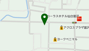 魚べい アクロスプラザ富沢西店の地図画像