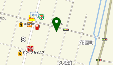 魚べい 足利花園町店の地図画像