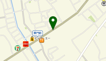 魚べい さいたま七里店の地図画像