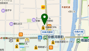 トイザらス 京都河原町OPA店の地図画像