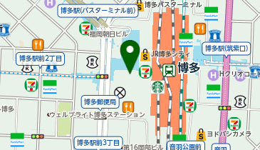 トイザらス 博多マルイ店 ≪2026/4/29(水)グランドオープン≫の地図画像