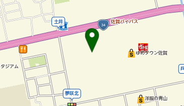 トイザらス・ベビーザらス佐賀店の地図画像