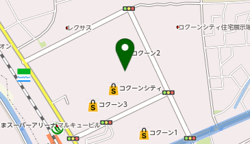 トイザらス コクーンシティ店の地図画像