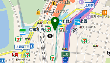 【7/17オープン】トイザらス 上野マルイ店の地図画像