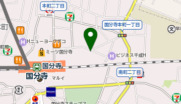 タイガー亭 国分寺店の地図画像