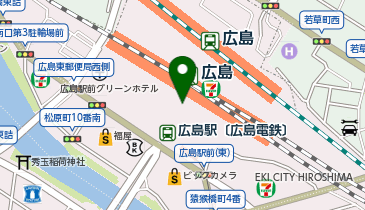 ひかり屋 ミナモア広島店の地図画像