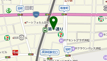 富士き 浜松店の地図画像