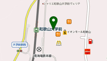 紅虎餃子房 イオンモール和歌山店\紅虎餃子房 2026年は創業30周年。感謝を込めて、30周年記念「ベニーズ福袋」販売決定店の地図画像