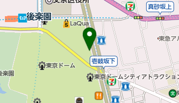 紅虎餃子房 東京ドームシティラクーア店の地図画像