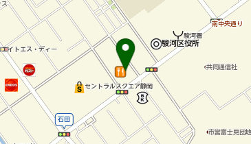 紅虎餃子房 UNYcoureクオーレ静岡店\紅虎餃子房 2026年は創業30周年。感謝を込めて、30周年記念「ベニーズ福袋」販売決定店の地図画像