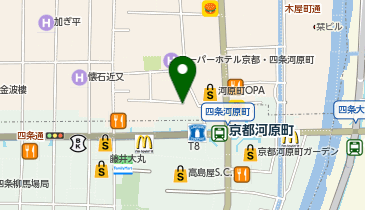 タイガー餃子 河原町店の地図画像