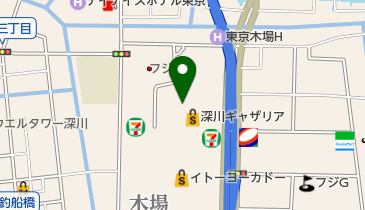 紅虎餃子房 深川ギャザリア店\紅虎餃子房 2026年は創業30周年。感謝を込めて、30周年記念「ベニーズ福袋」販売決定店の地図画像