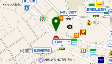 ゴールデンタイガー 渋谷宇田川町店の地図画像