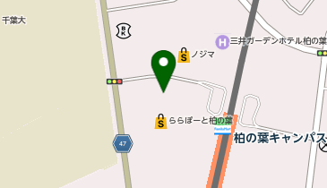 富金豚 ららぽーと柏の葉店の地図画像