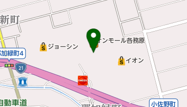 紅虎餃子房 イオンモール各務原インター店\夏休みは紅虎へ!人気メニューを集めたお得な「ファミリーセット」販売!店の地図画像