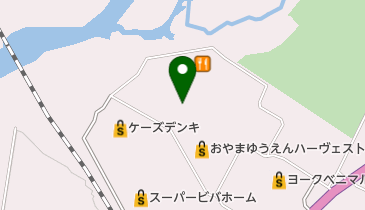 ぷんぷくまる おやまゆうえんハーヴェストウォーク店の地図画像