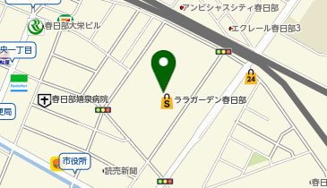 富金豚 ララガーデン春日部店の地図画像