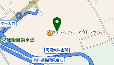 金金醤 あみプレミアム・アウトレット店の地図画像