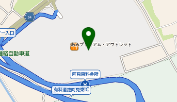 福久郎屋 あみプレミアム・アウトレット店の地図画像
