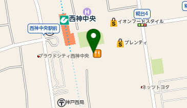 マルハン プレンティ店の地図画像