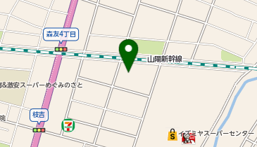 マルハン 森友北店の地図画像