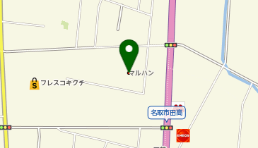 マルハン 名取店の地図画像