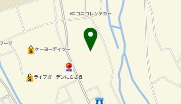 マルハン 韮崎店の地図画像