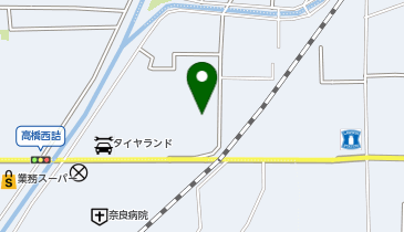 マルハン 大安寺店の地図画像