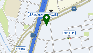 マルハン 摂津 ライト館の地図画像