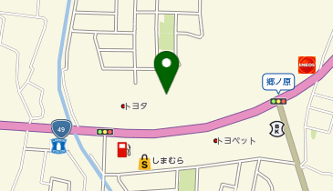 マルハン 会津若松一箕店の地図画像