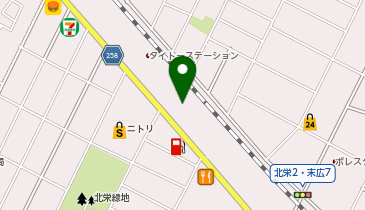 マルハン 千歳店の地図画像